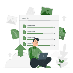 Upload & Request Access